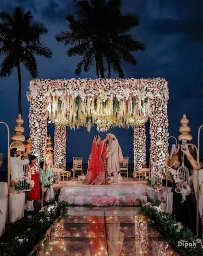 Destination wedding, Haldi, Mehendi and Sangeet celebrations at Tiger Paradise Resort